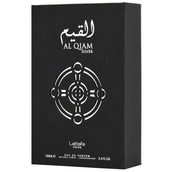 Lattafa Pride Al Qiam Silver Eau de Parfum EDP Spray for Unisex 3.4 oz - New - Picture 3 of 3